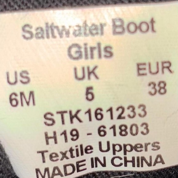 Sperry Navy Blue and Tan Waterproof Boots - Picture 6 of 6